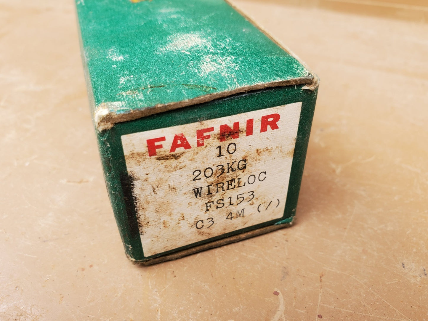 10 PCS TIMKEN FAFNIR 203KG Wireloc Ball Bearing FS153 C3 4M (/)  NOS USA
