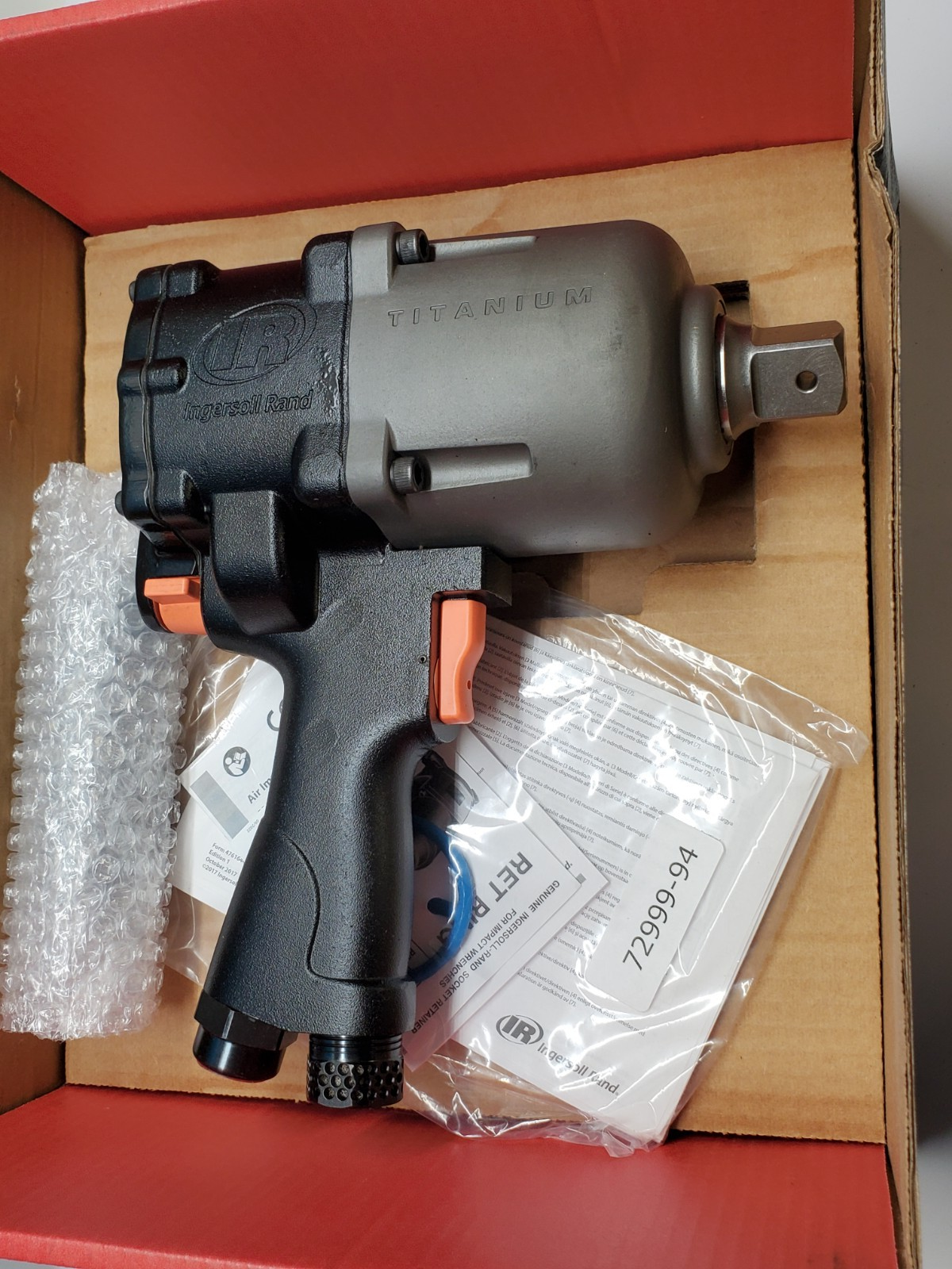 NEW Ingersoll Rand 3940P2Ti 1" Air Impact Wrench, 2750 ft-lbs Max Made in USA (2025)
