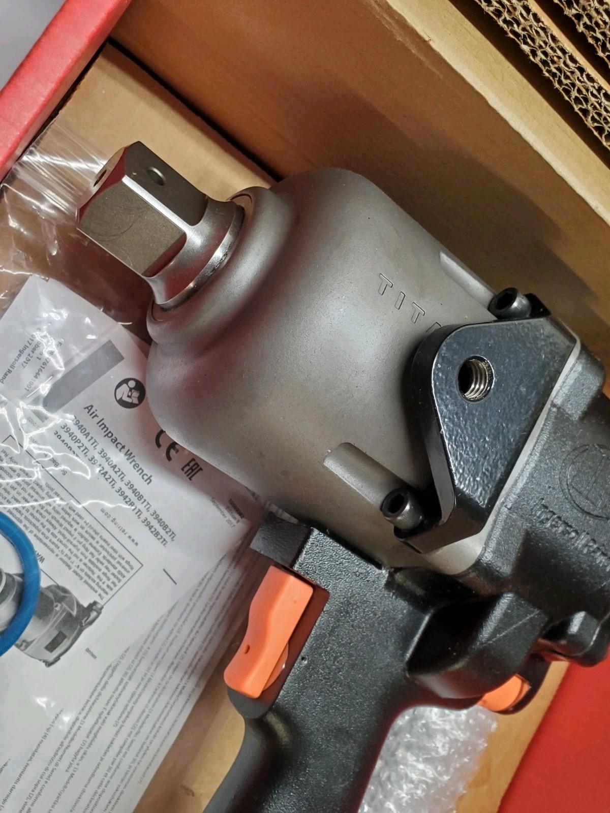 NEW Ingersoll Rand 3940P2Ti 1" Air Impact Wrench, 2750 ft-lbs Max Made in USA (2025)