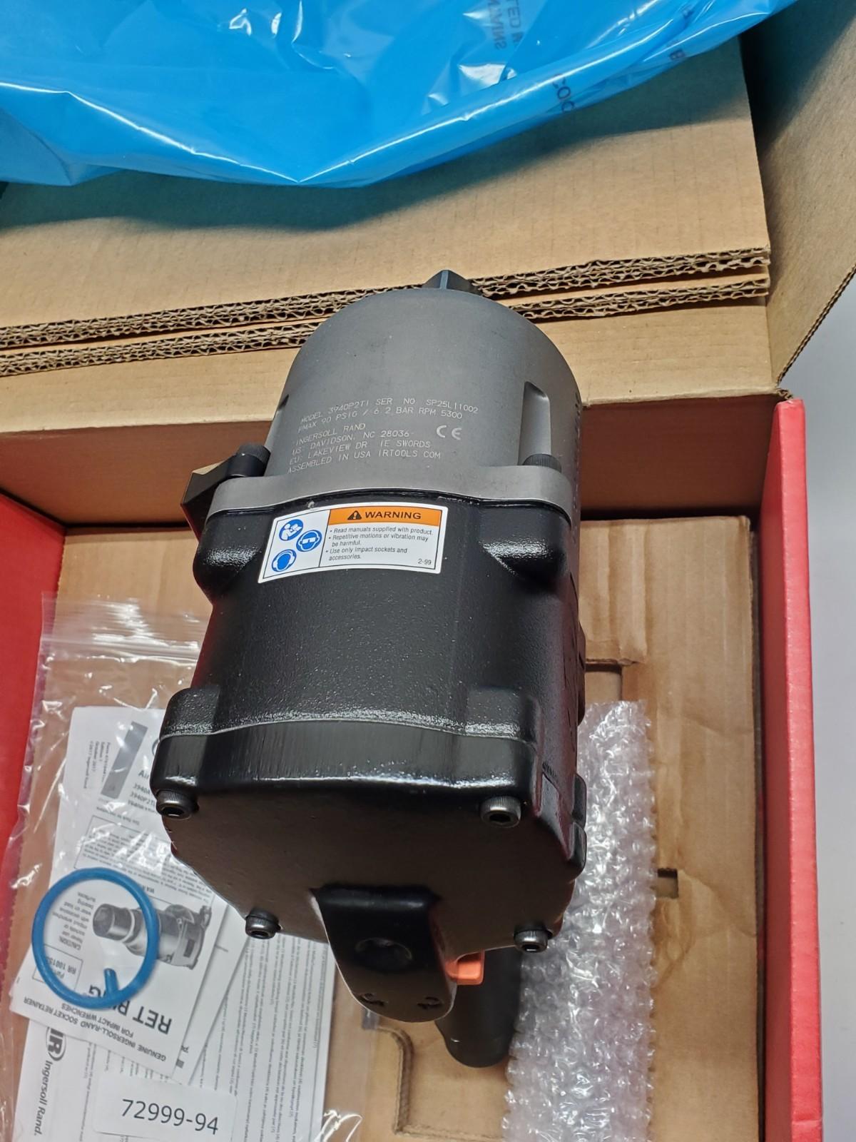 NEW Ingersoll Rand 3940P2Ti 1" Air Impact Wrench, 2750 ft-lbs Max Made in USA (2025)