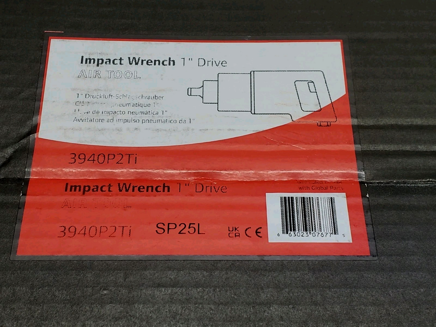 NEW Ingersoll Rand 3940P2Ti 1" Air Impact Wrench, 2750 ft-lbs Max Made in USA (2025)