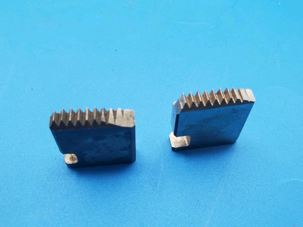 LOT OF 2 PCS RIDGID PIPE THREADING DIES 1" NPT HS 12R #2 & #4