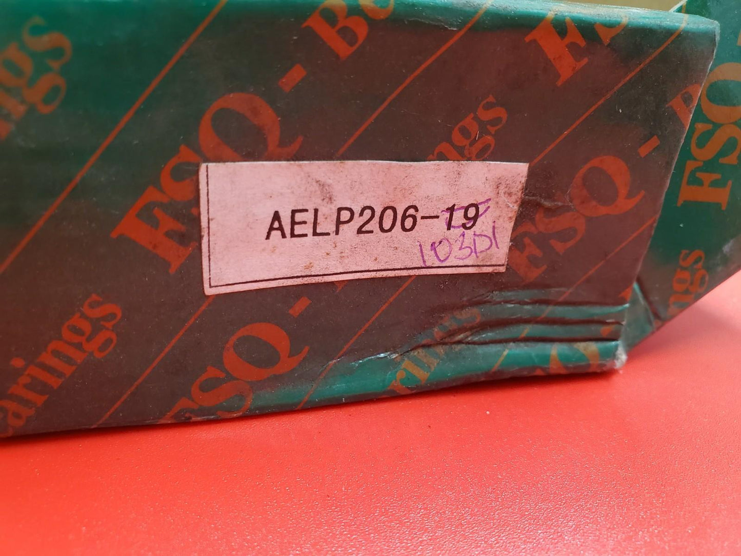 FSQ AELP206- 103D1 Pillow Block Bearing