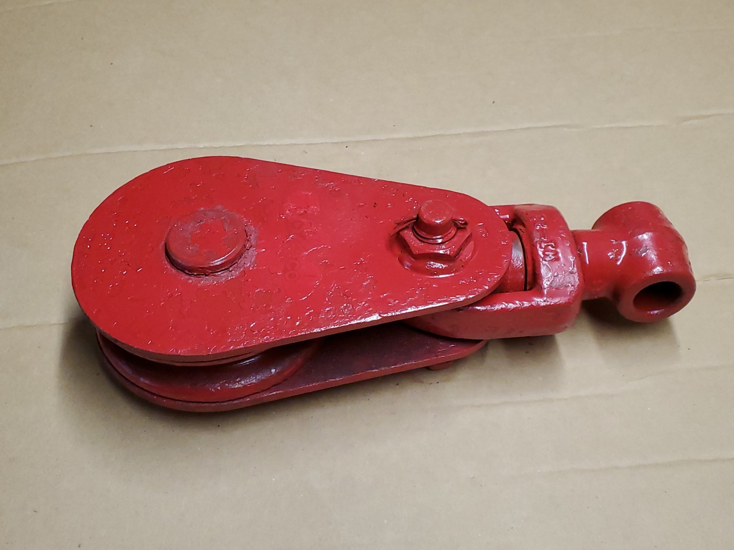 Crosby McKissick 8 ton Snatch Block 6" Sheave w/o Shackle USA