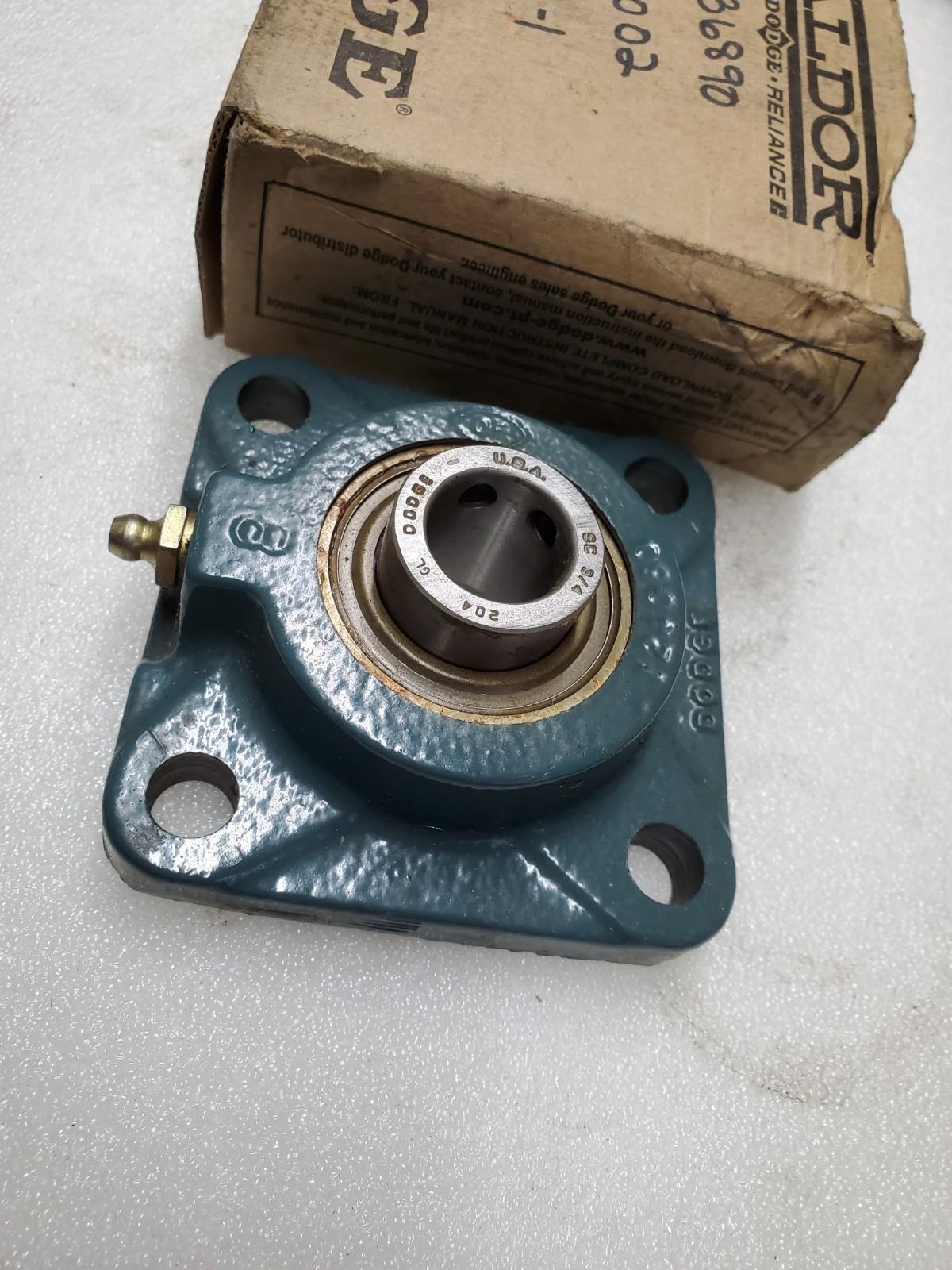 Dodge 124100 Bearing Flange Mount 3/4" Bore NOS USA
