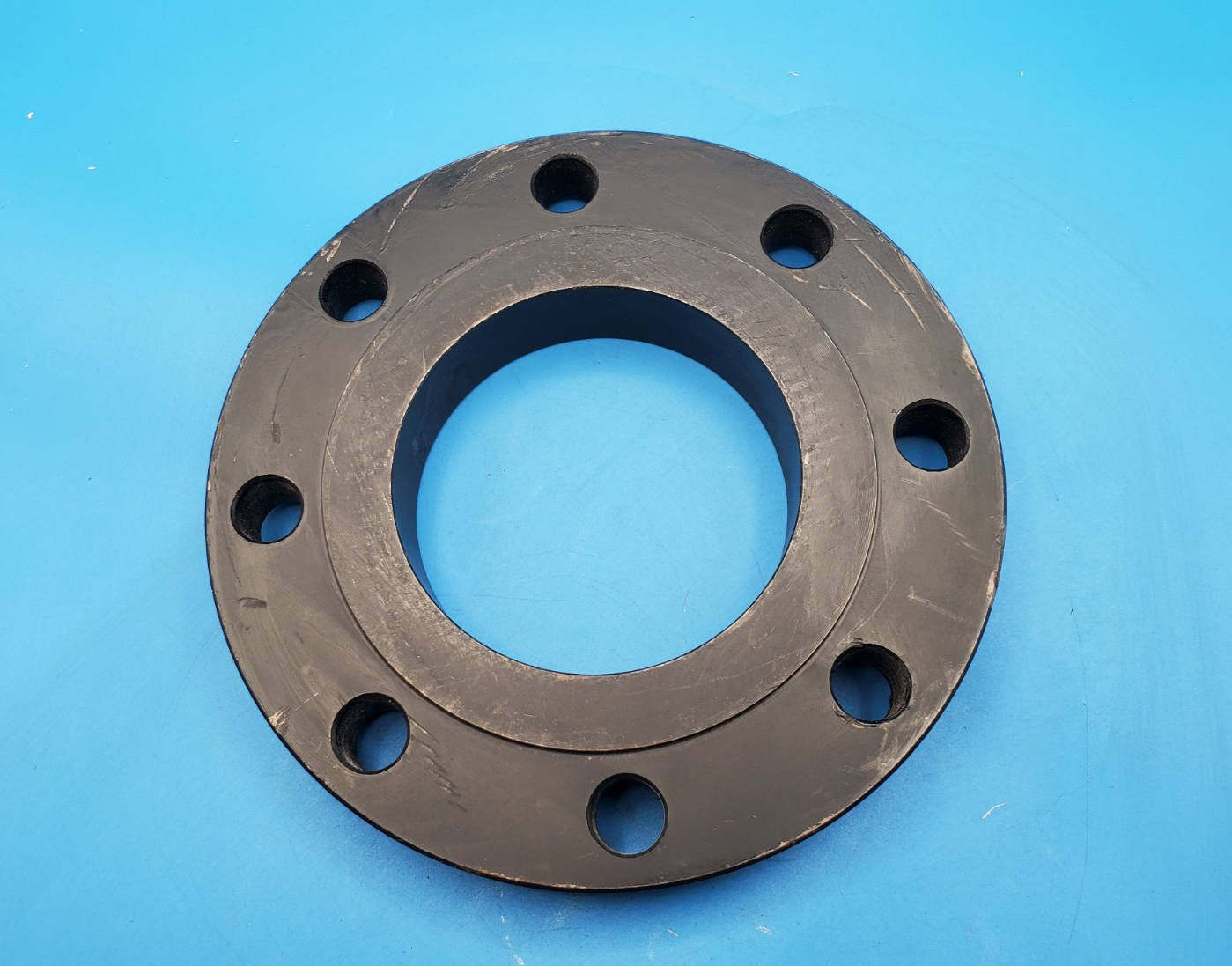 RNG 4" Class 150 Slip On Flange A105N ASME B16.5 RF Carbon Steel 8 Bolt H5586