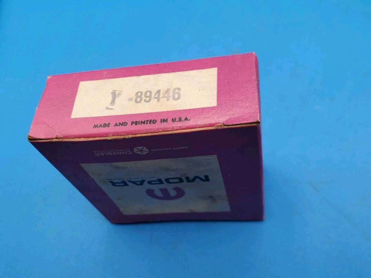 Mopar Bearing Cup & Rollers Y-89446 ( Timken HM89446 ) 1.375" Bore 3" O.D. USA
