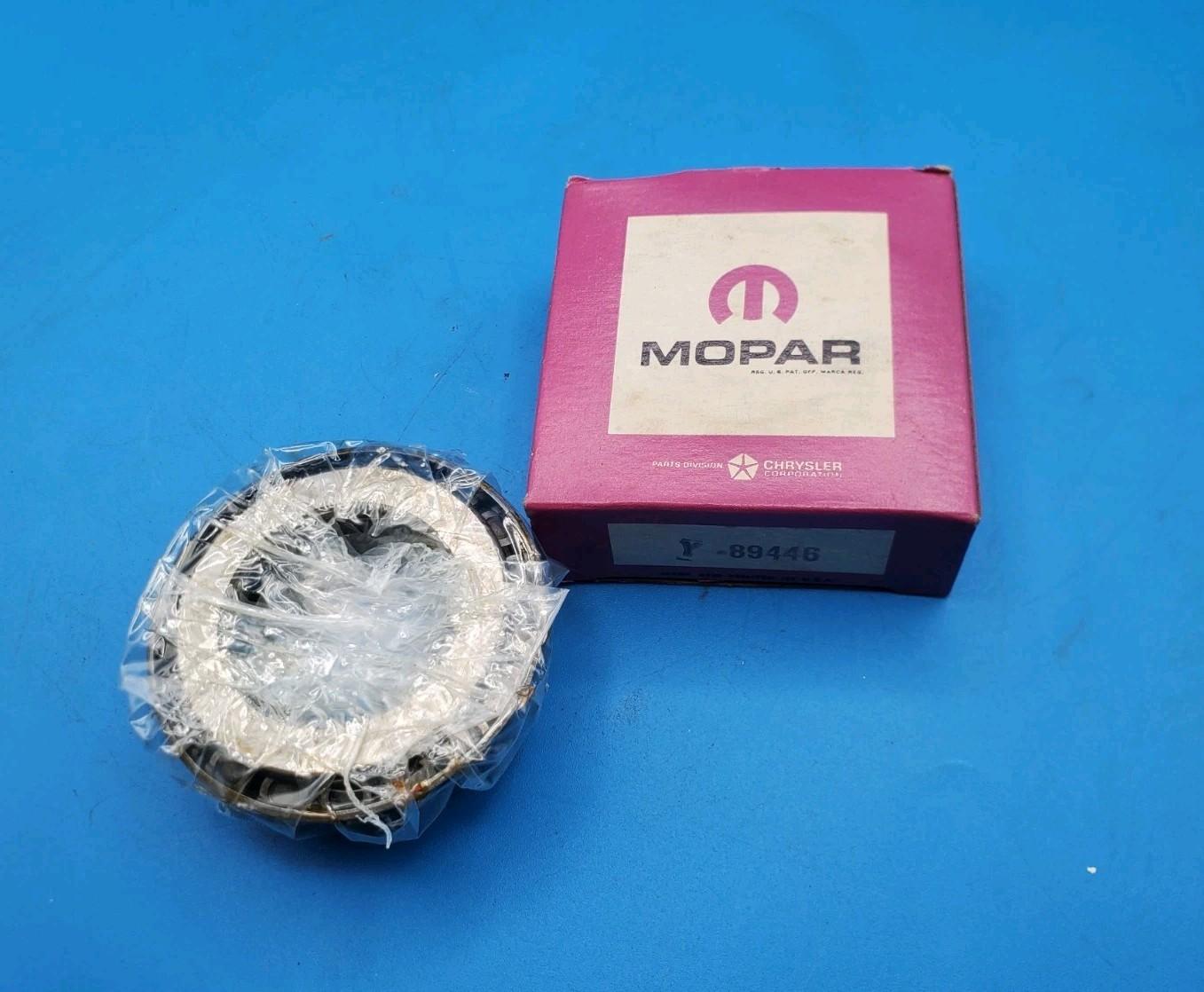Mopar Bearing Cup & Rollers Y-89446 ( Timken HM89446 ) 1.375" Bore 3" O.D. USA