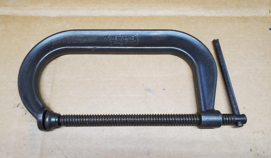Armstrong 78-408C C-Clamp 8" Deep Throat Pattern Drop Forged C USA