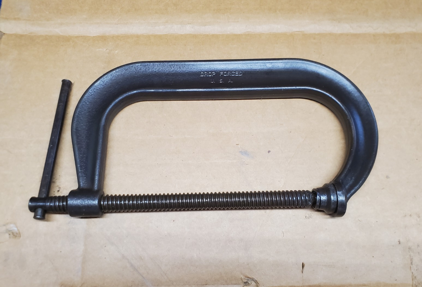 Armstrong 78-408C C-Clamp 8" Deep Throat Pattern Drop Forged C USA