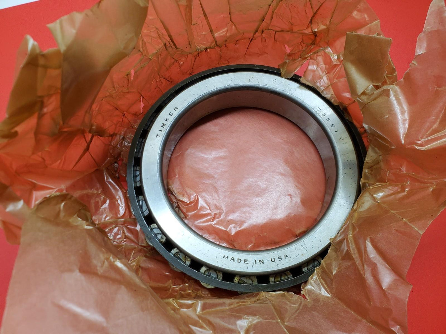 Timken 73551 Tapered Roller Bearing Cone NOS USA