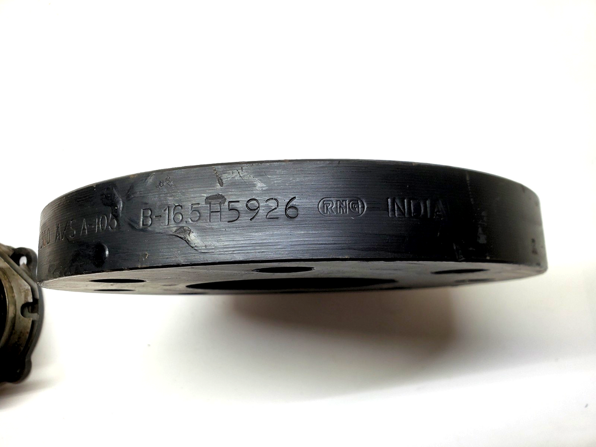 RNG 4" 300 Raised Face Slip-On Flange A105 Steel B16.5 Pipe Valve H5926 INDIA