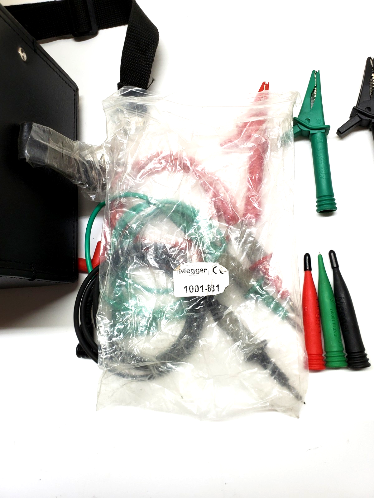 MEGGER MJ159 Insulation Tester w/ Case, Leads & 2019/2020 Prior Cal. Tag 212159