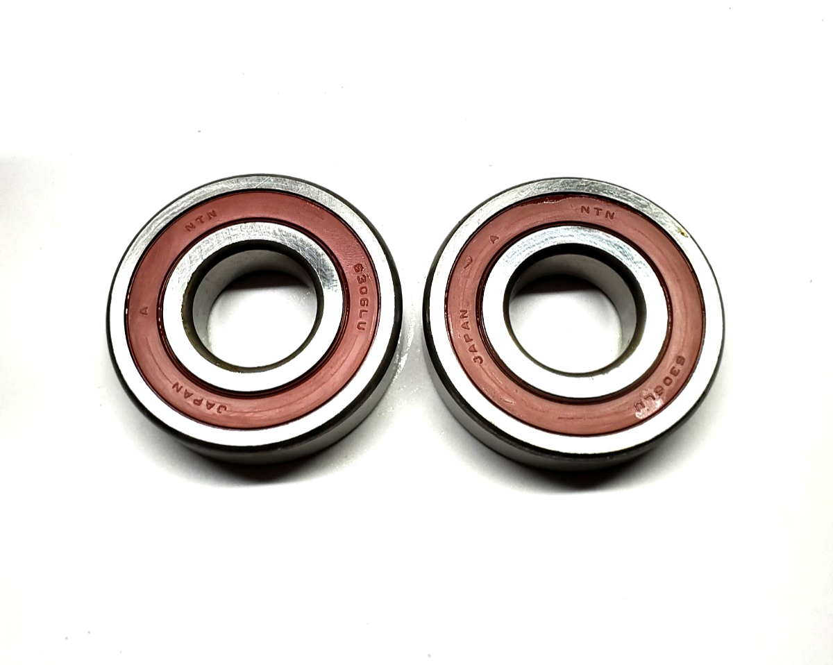 LOT 2 PCS NTN 6306 Bearing 6306LU Made in Japan