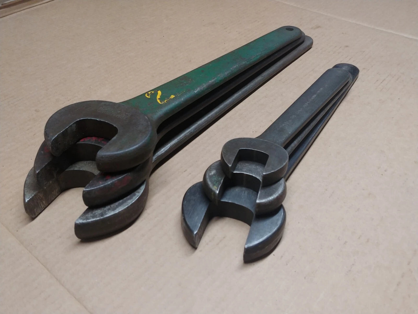 Set of 6 PCS Open End Williams Armstrong Engineer Wrenches 1-1/4 to 2-3/8 in USA
