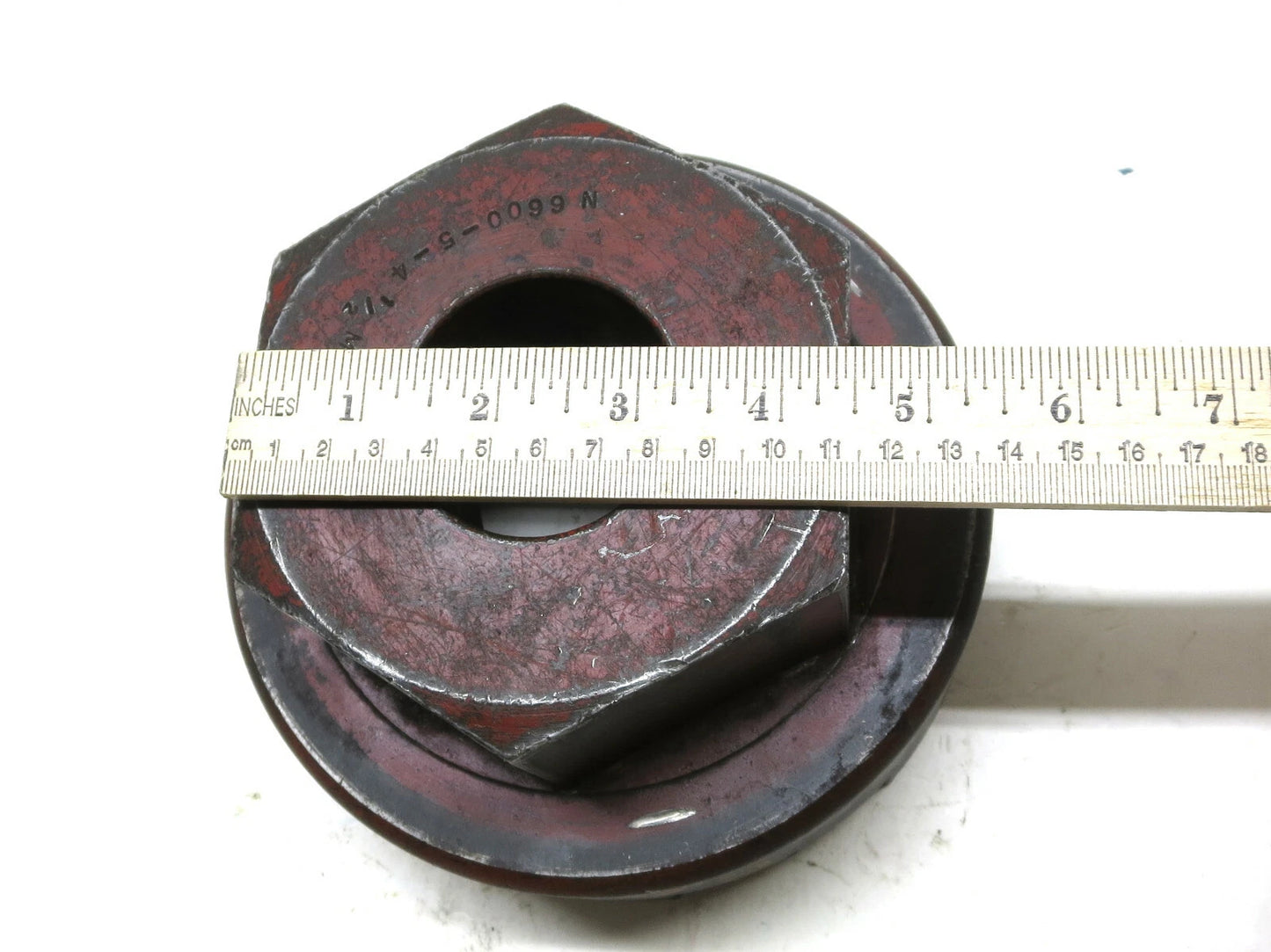 Castellated Standard Bolt Thru Socket 5 - 4-1/2 N6600-5-4-1/2