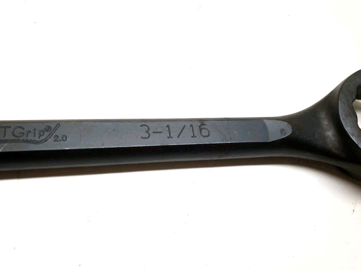Wright Tool 3-1/16" 1196 WRIGHTGRIP 2.0 Black Combination Wrench Pat'd NOS USA