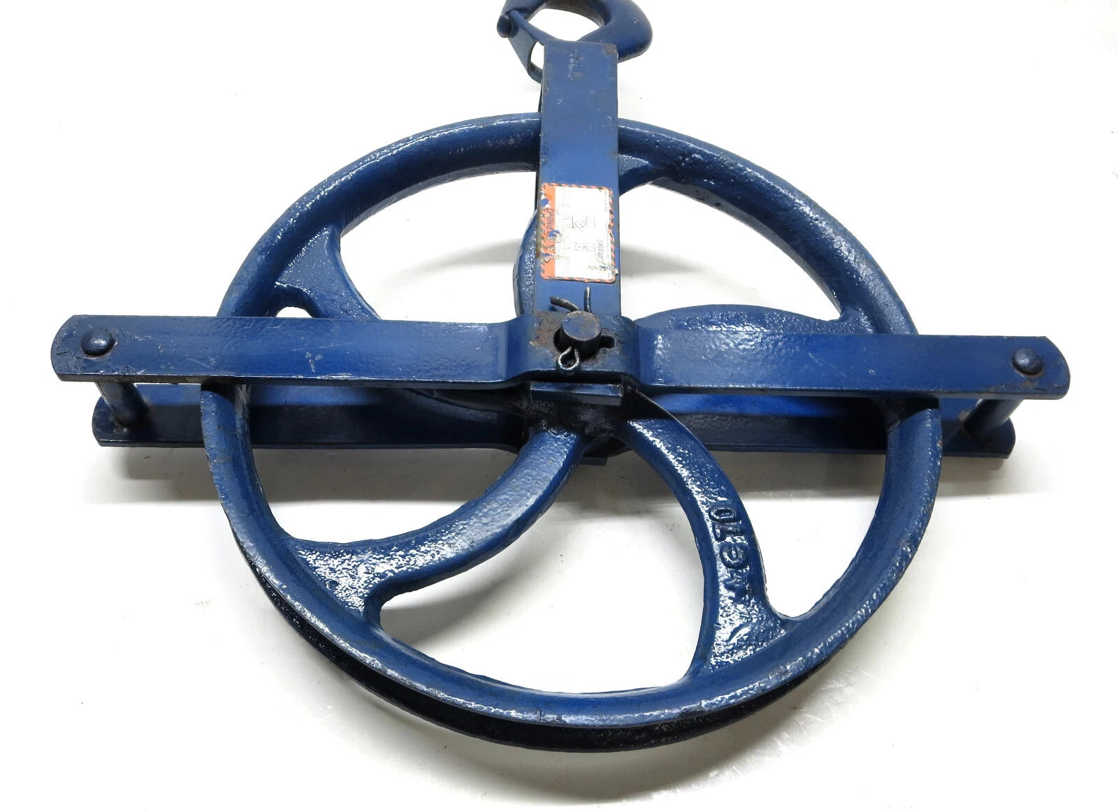 Campbell 3061V Gin Wheel Roofer's Block 12" Pulley Sheave Made in USA