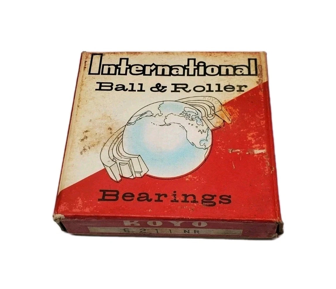 1 Ea. KOYO 6211-NR Deep Groove Ball Bearing Japan