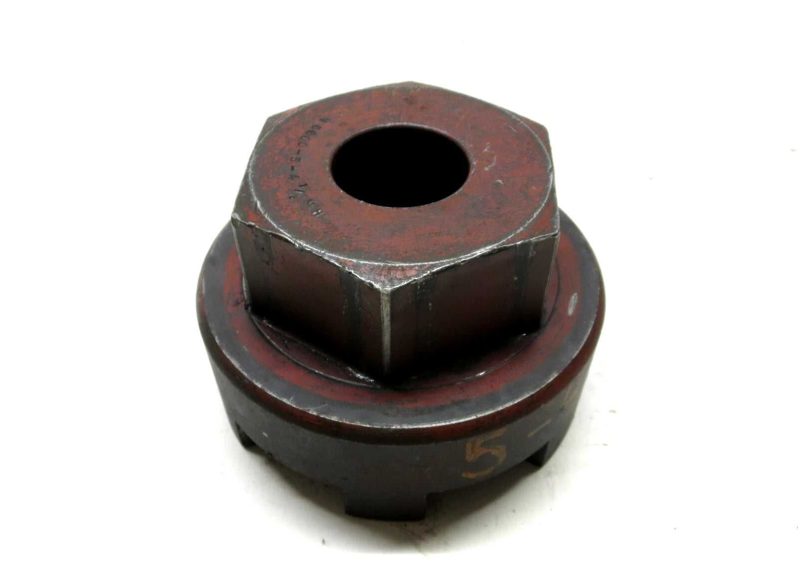 Castellated Standard Bolt Thru Socket 5 - 4-1/2 N6600-5-4-1/2