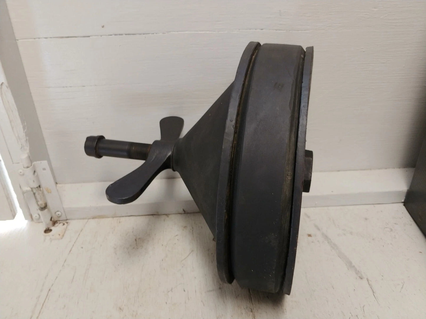 Heavy 16" Mechanical Bypass Pipe Plug Black Iron Rubber