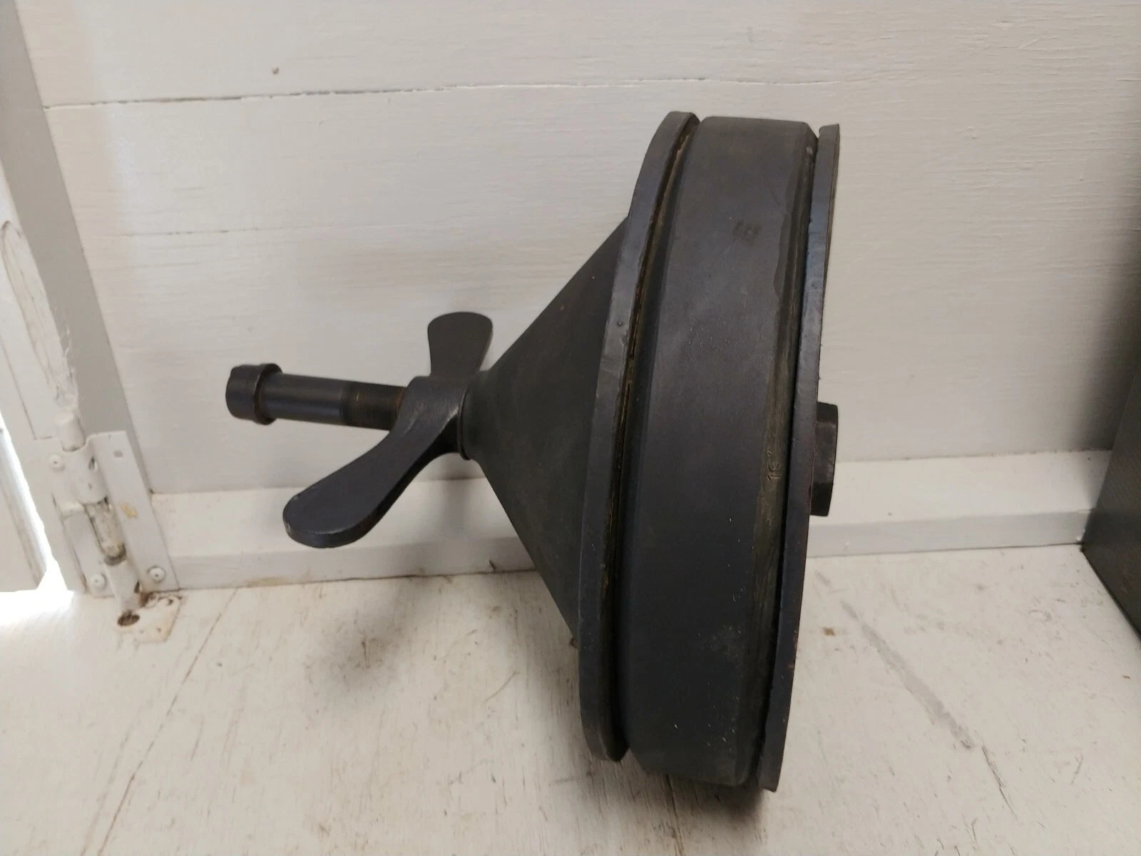 Heavy 16" Mechanical Bypass Pipe Plug Black Iron Rubber