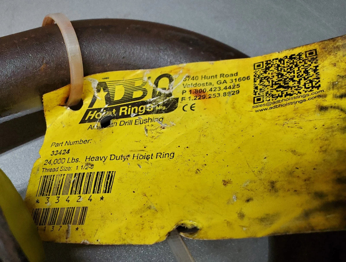 ADB 33424 Swivel Hoist Ring 24,000 lb 1-1/2"