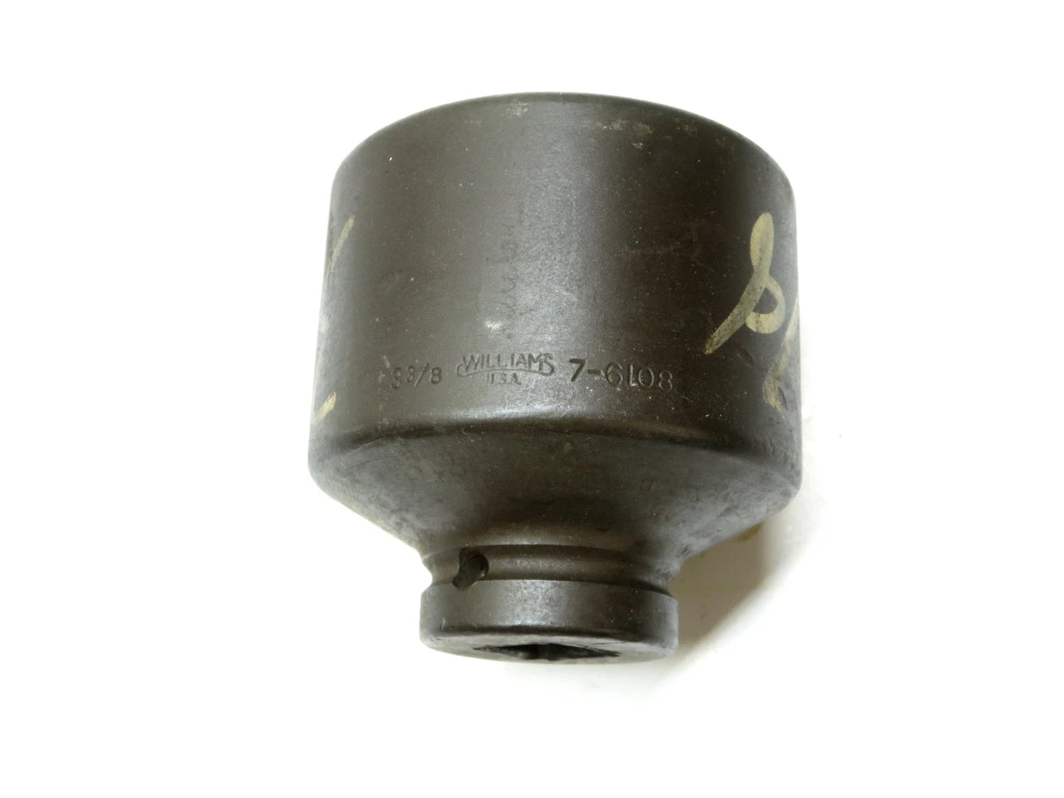 Snap-On Williams 1” Drive 3 3/8 Impact Socket 7-6108 USA