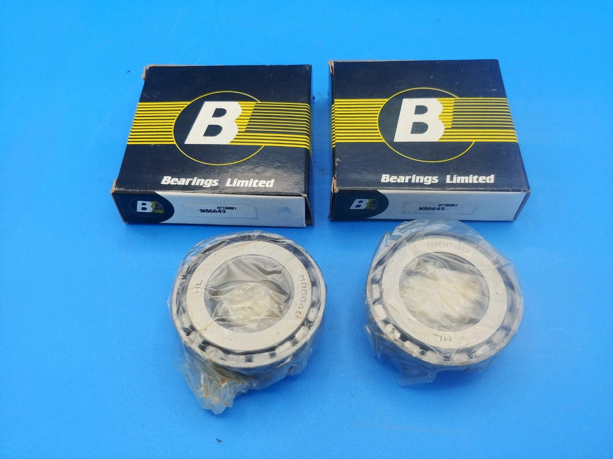 2 X Bearings Limited M86649 Bearing Cones LOT OF 2 PCS