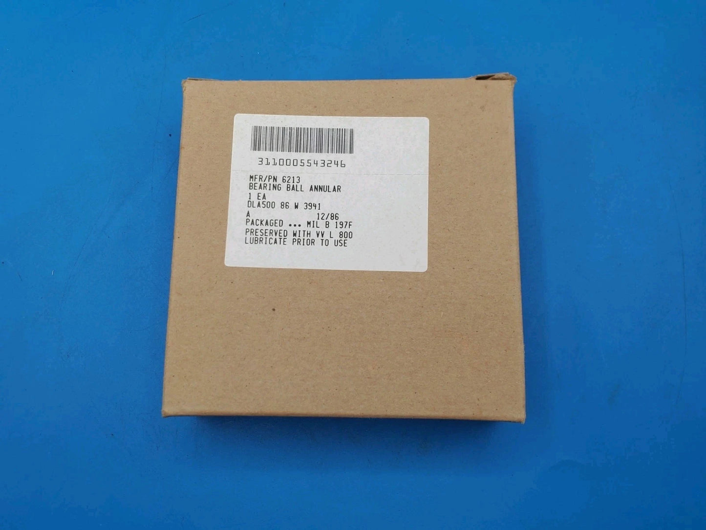 1 EA. New Fag 6213 Annular Bearing