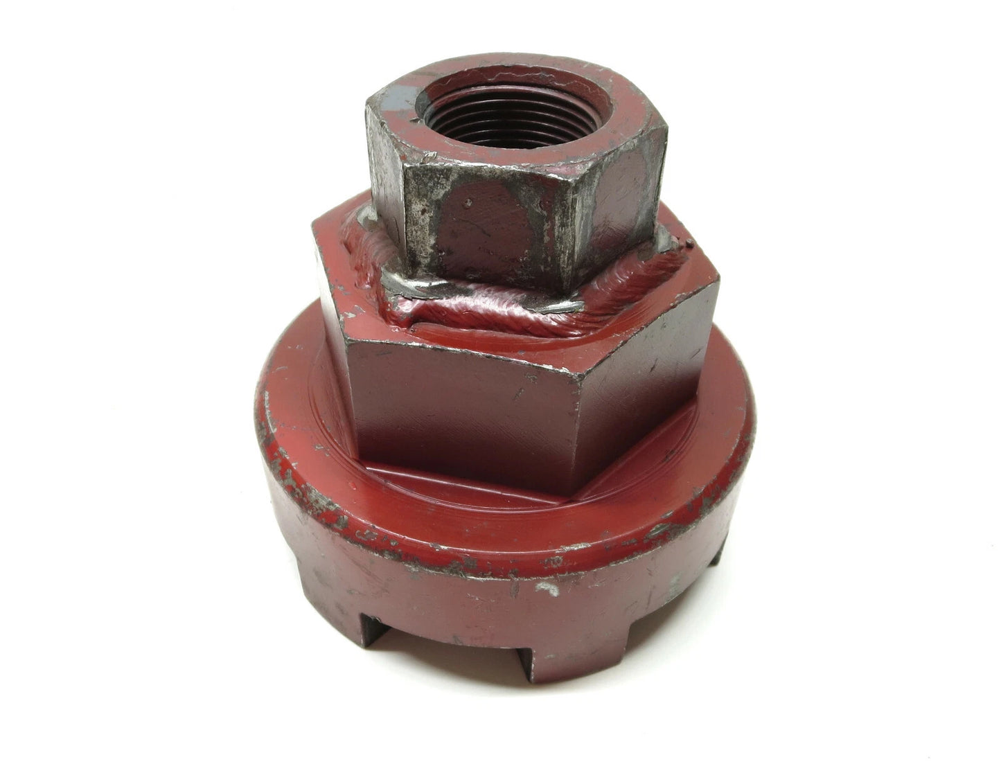 5 in. Castellated Wrench Bolt Thru Socket 4-1/2 &amp; 3 in. Drive Custom Specialty