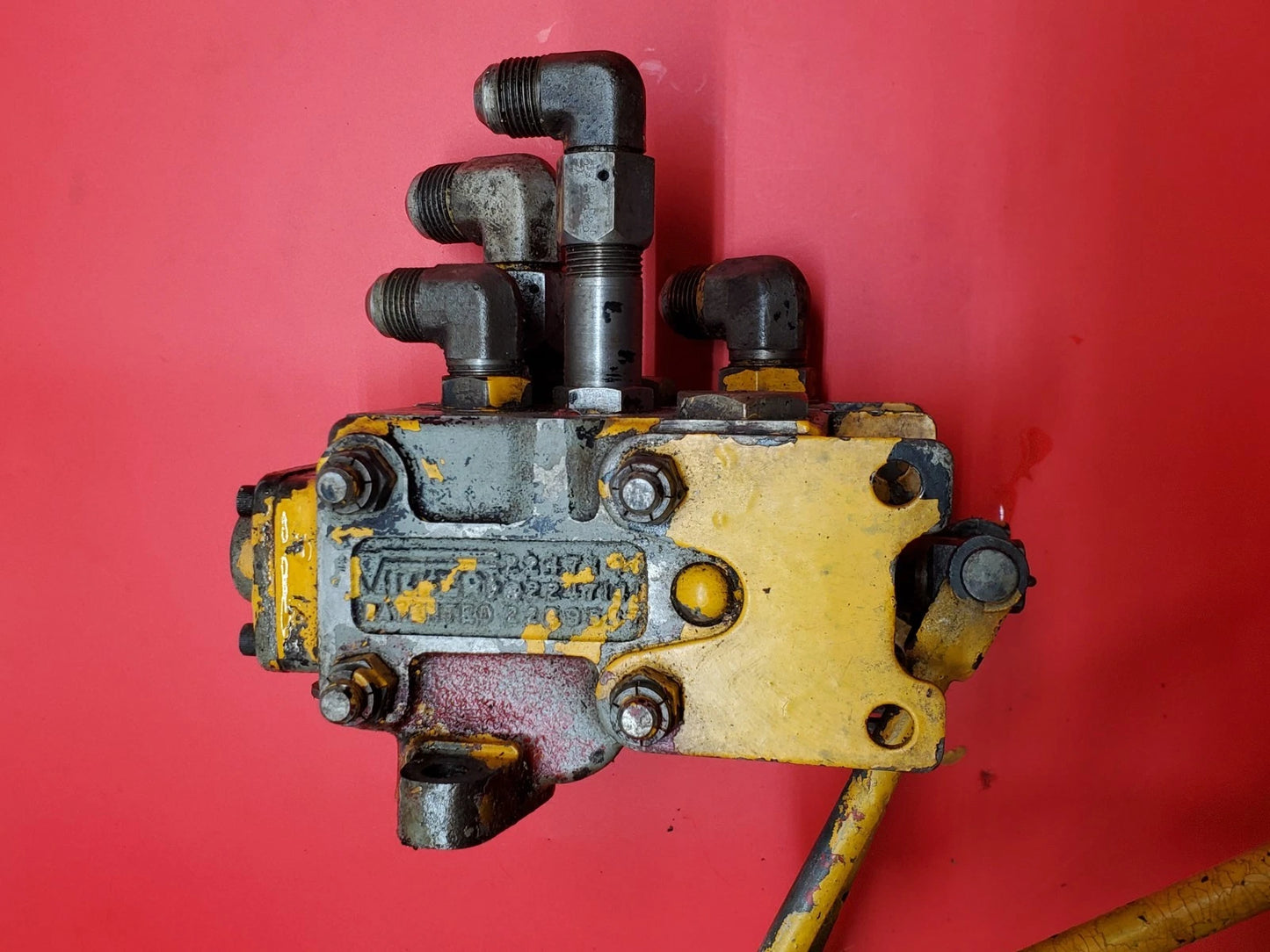 Clark Forklift Hydraulic Valve w/ Control Levers Assy 623844 Vickers 2247140
