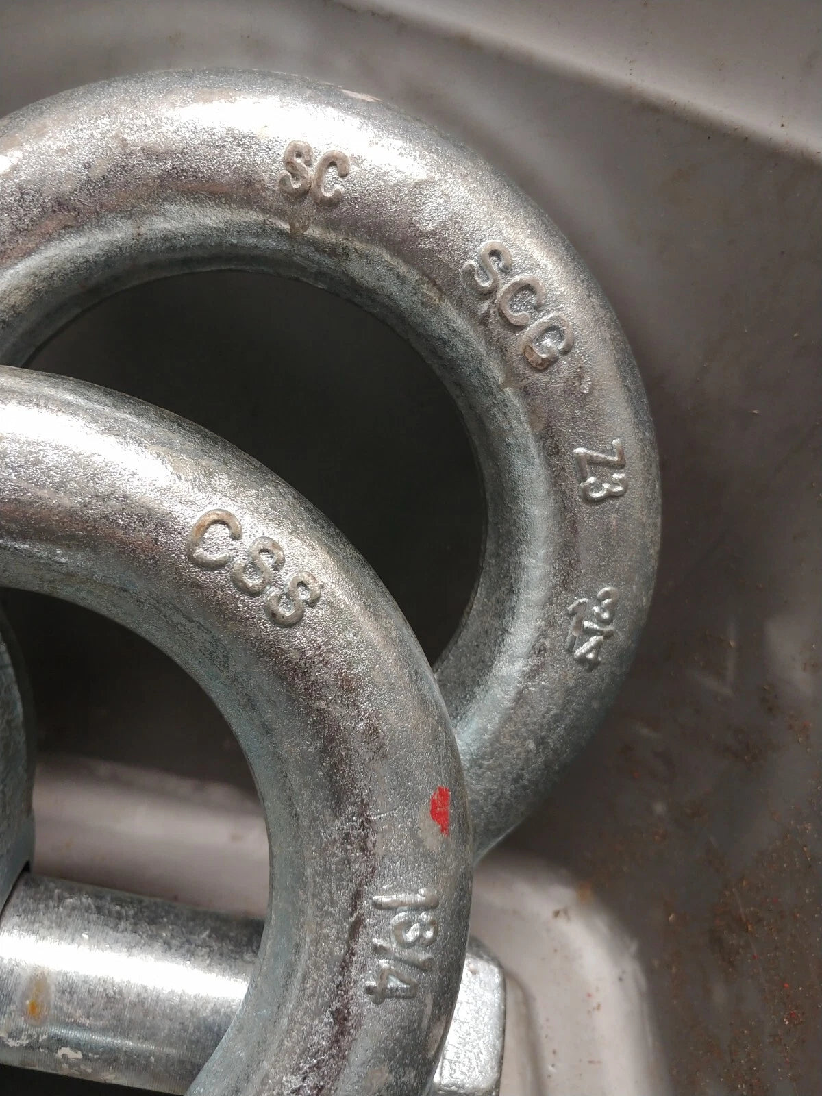 1 ea. CSS 1-3/4 in. Anchor Shackle 25 ton Bolt Pin CE