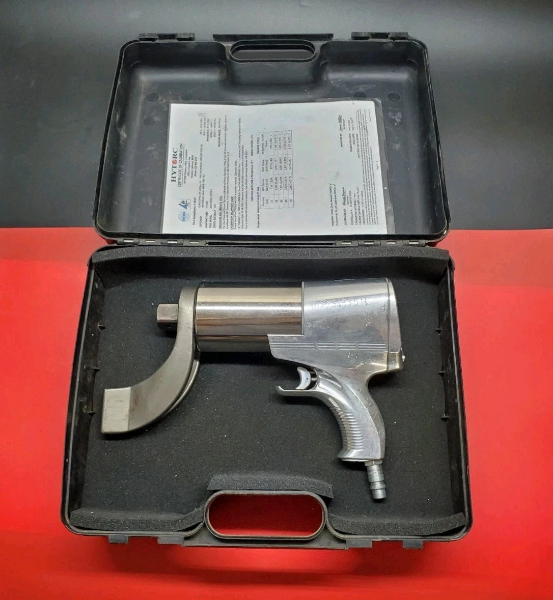 Hytorc JGUN-A3-SP Pneumatic Torque Gun Wrench 1 in. Dr W/ 2026-2027 CAL.