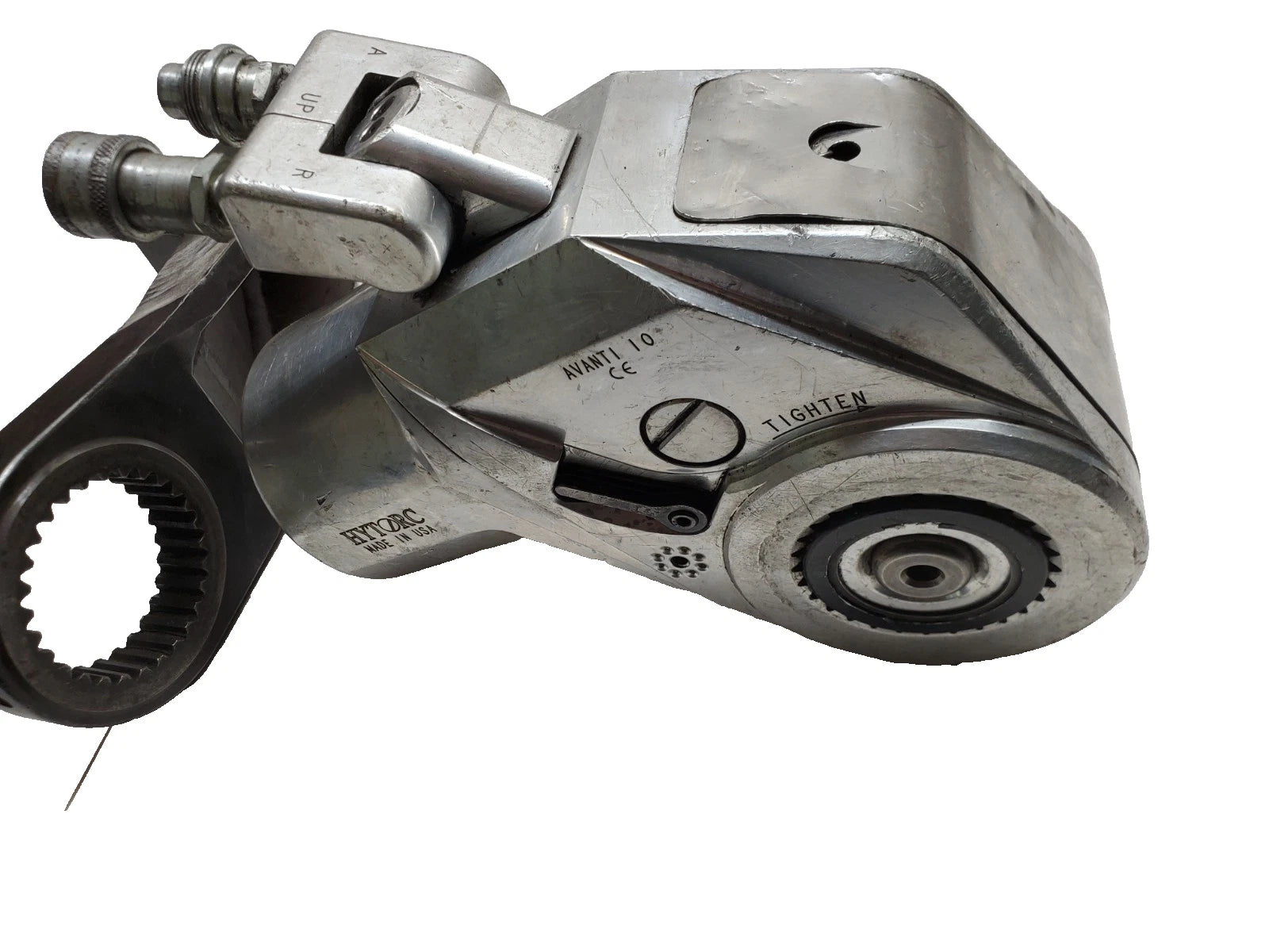 HYTORC AVANTI 10 Hydraulic Torque Wrench 1-1/2 Drive w/ Ext Reaction Arm AV-10