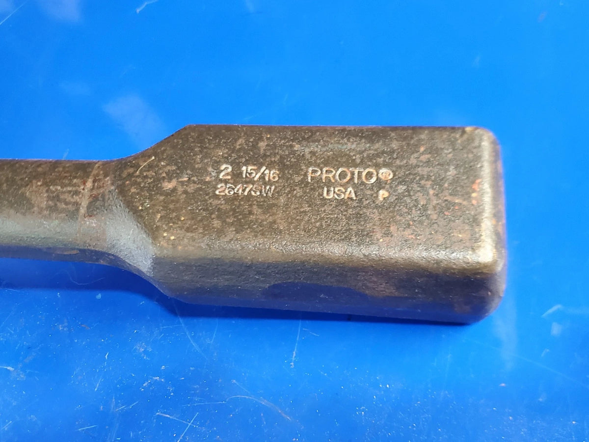 PROTO 2-15/16 STRIKING WRENCH NOS USA