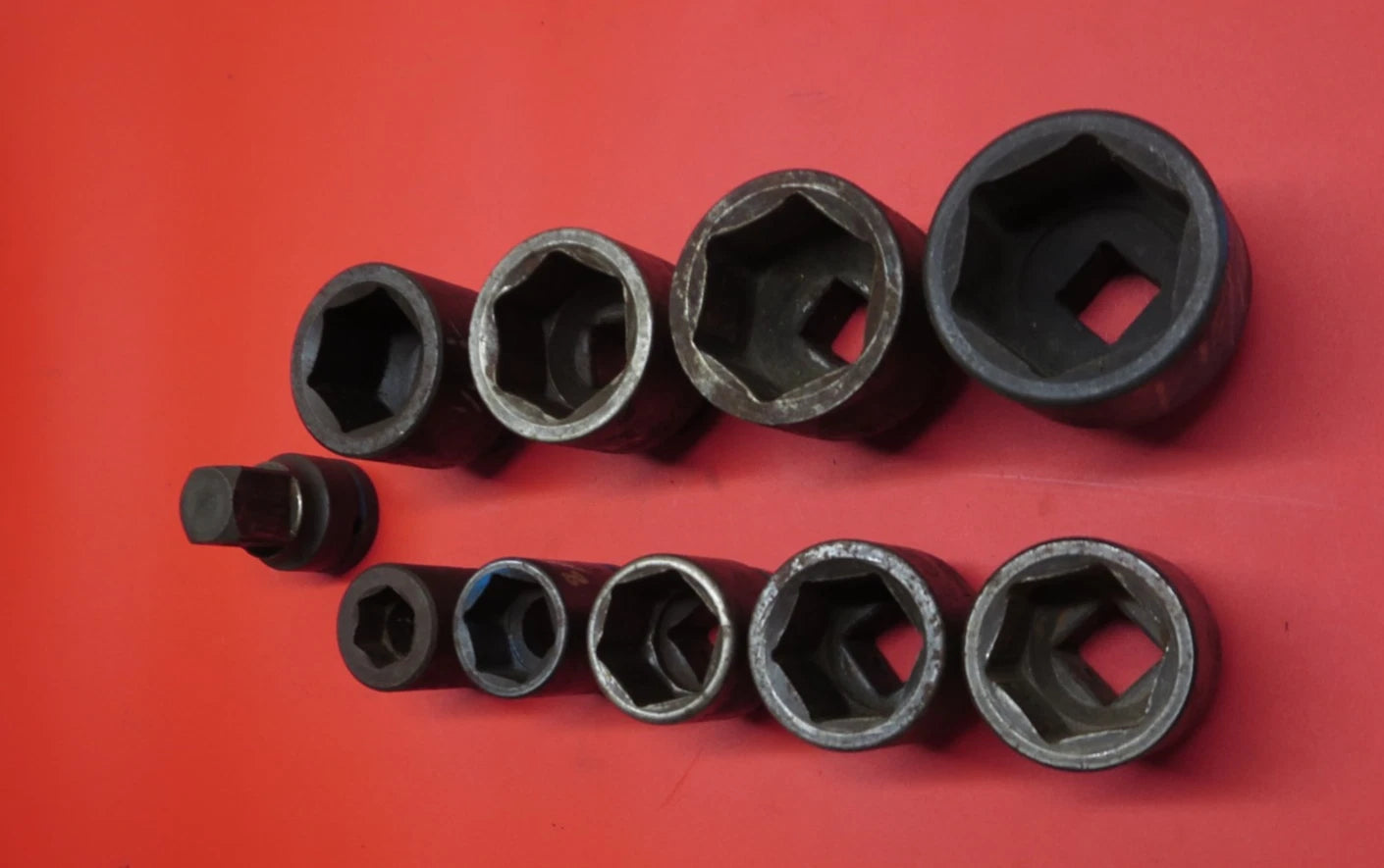 Armstrong, Wright, GW, GP 3/4 Drive Impact Socket Set 10 pcs 7/8 to1-15/16 in.