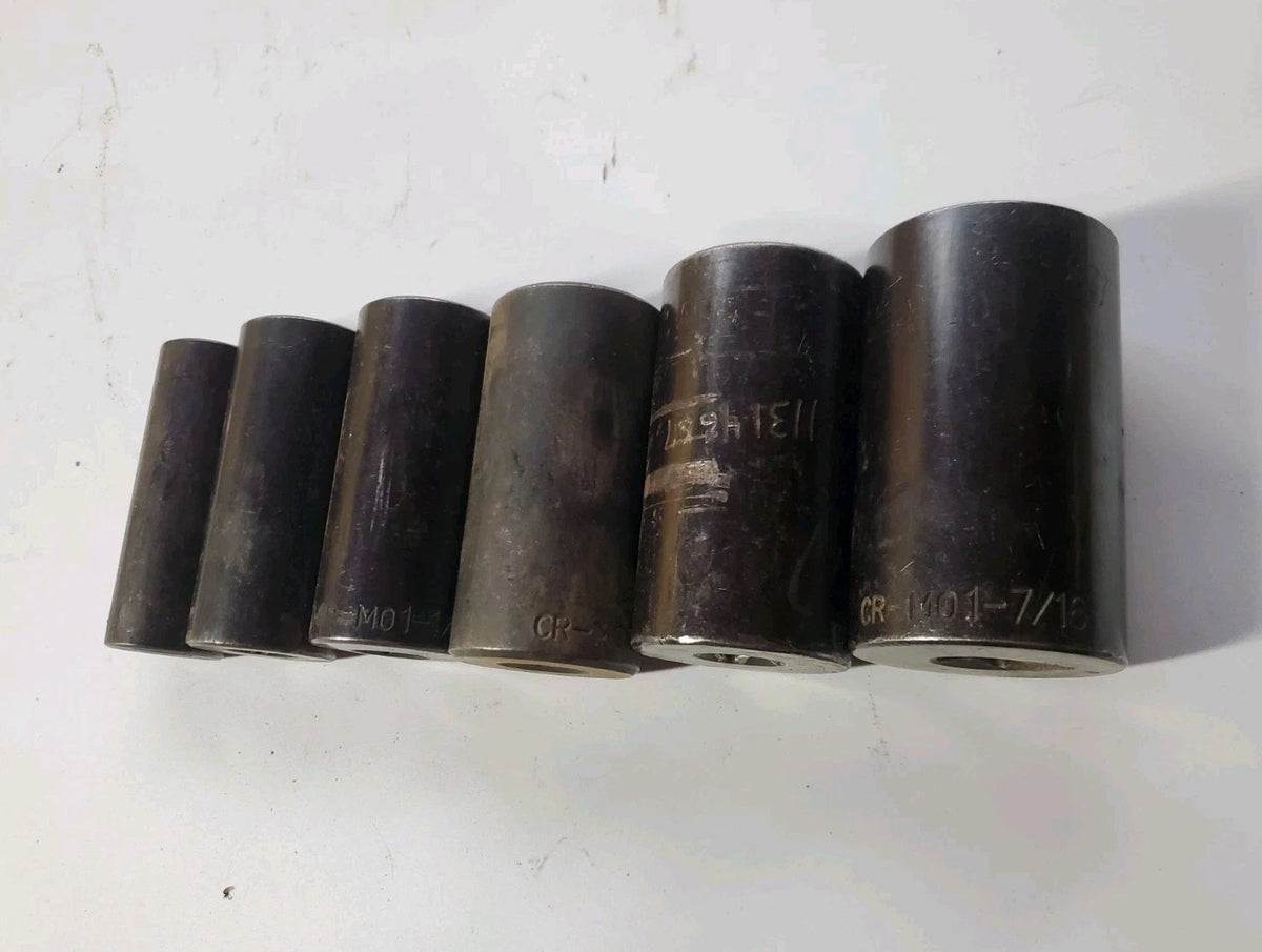 6-PCS GearWrench 3/4 to 1-7/16 Deep Impact Socket Set 1/2 Drive