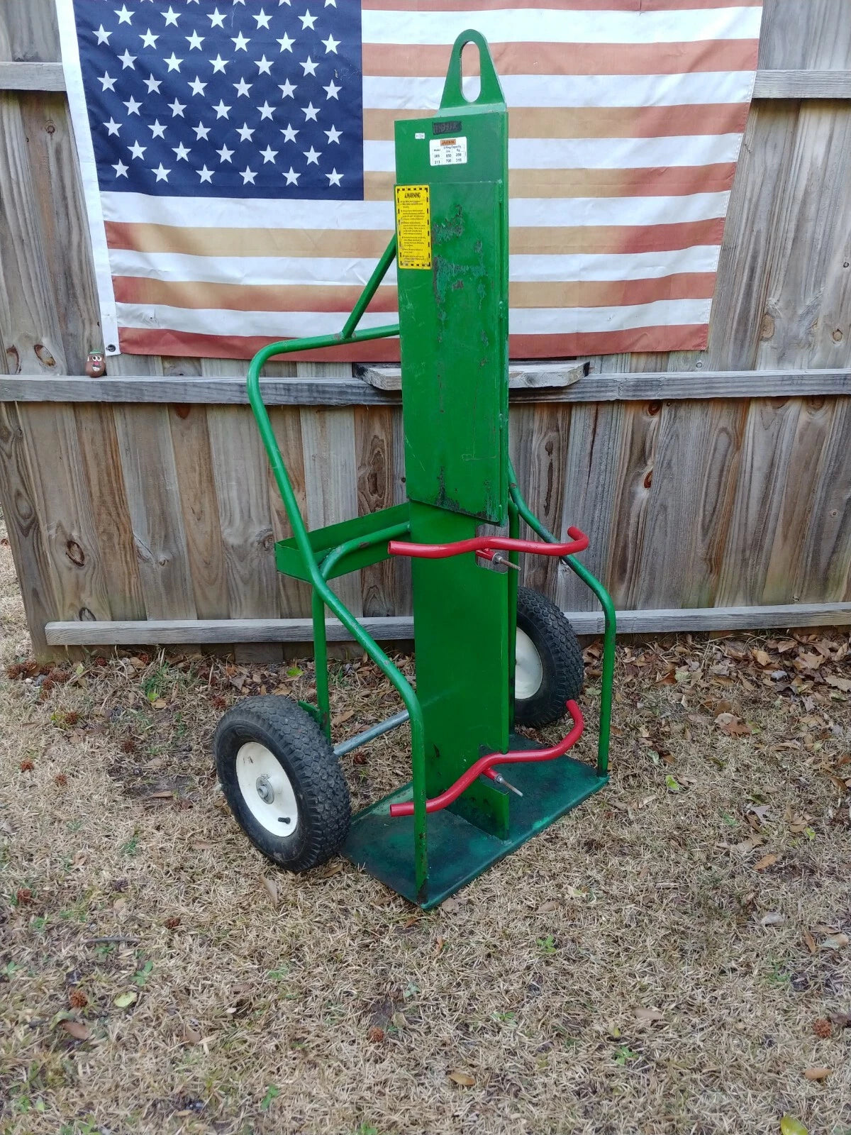 Sumner 782495 Double Cylinder Cart 213-16PB-LF w/ Firewall &amp; Lifting Eye USA