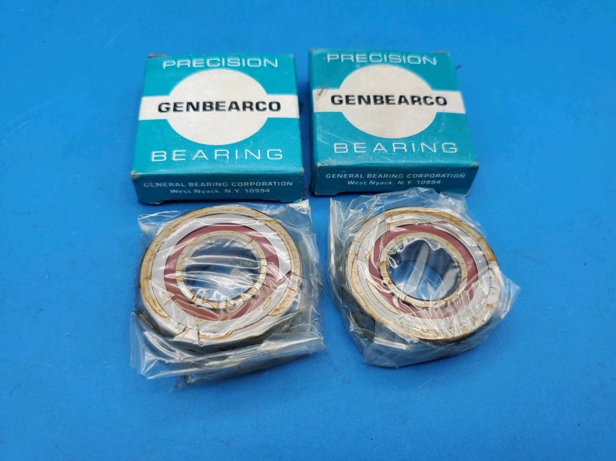 LOT OF 2 PCS General Bearing Genbearco 22862-88 3035DC Ball Bearing USA