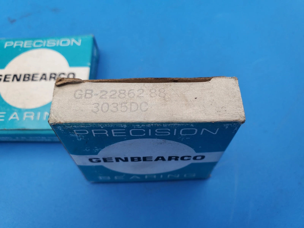 LOT OF 2 PCS General Bearing Genbearco 22862-88 3035DC Ball Bearing USA