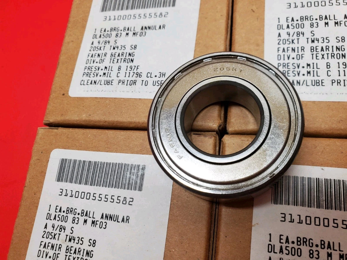 LOT OF 4 PCS Fafnir 205KT Ball Bearing USA