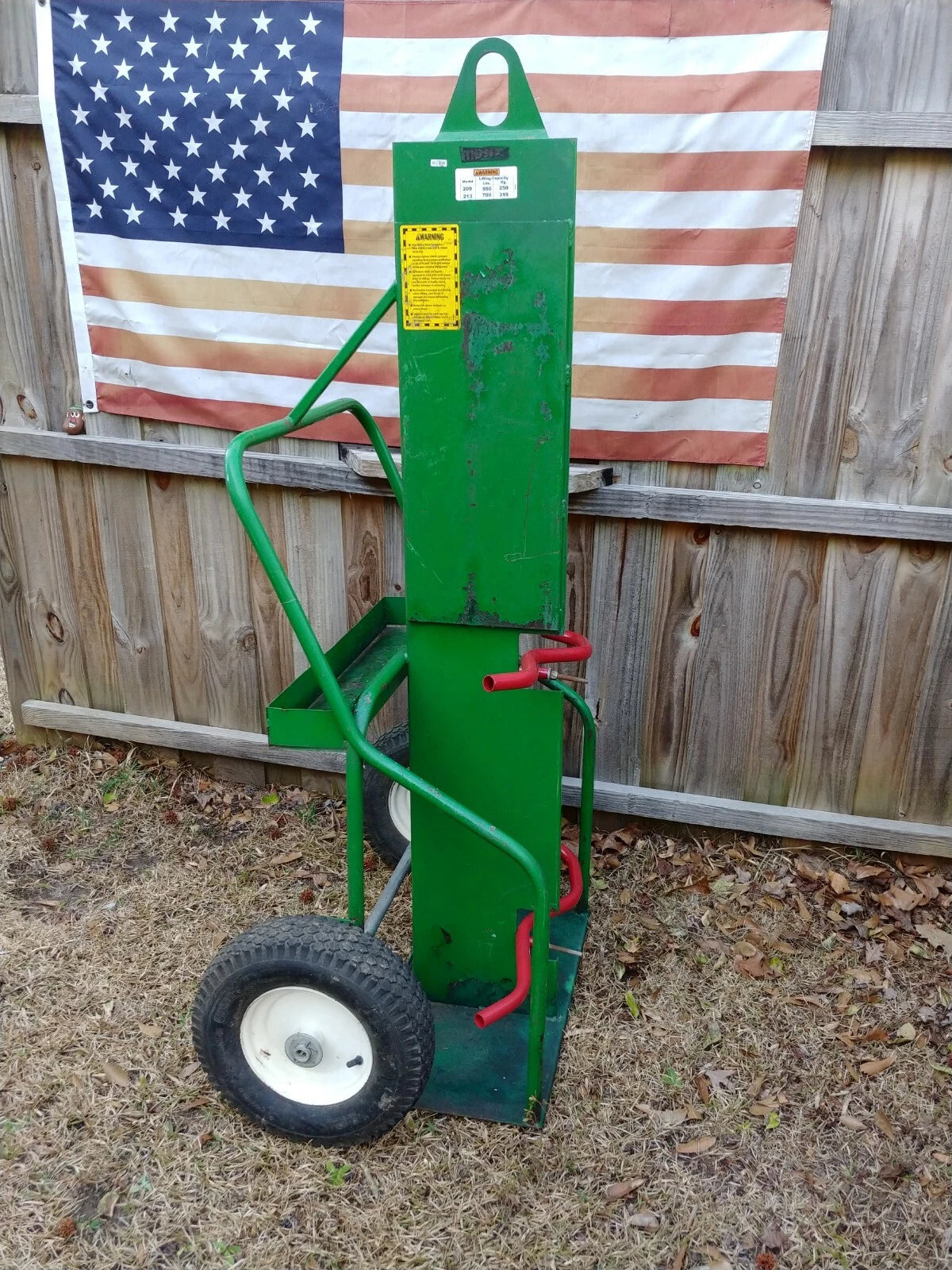 Sumner 782495 Double Cylinder Cart 213-16PB-LF w/ Firewall &amp; Lifting Eye USA