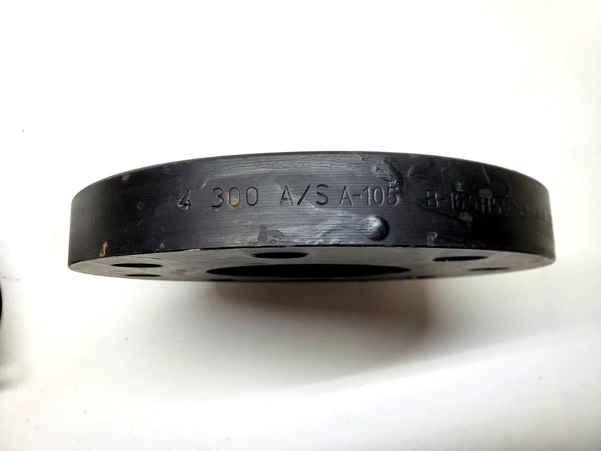 RNG 4" 300 Raised Face Slip-On Flange A105 Steel B16.5 Pipe Valve H5926 INDIA