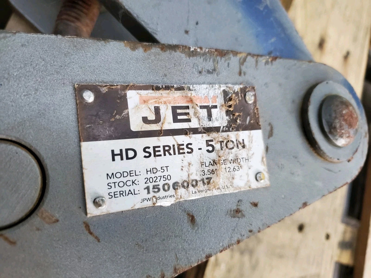 JET 5 TON Beam Clamp HD-5T