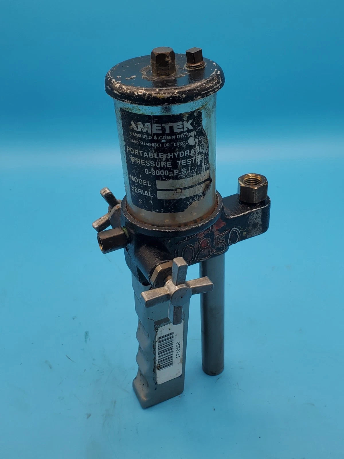 AMETEK T-620 Hydraulic Hand Pressure Tester 0 - 3,000 PSI