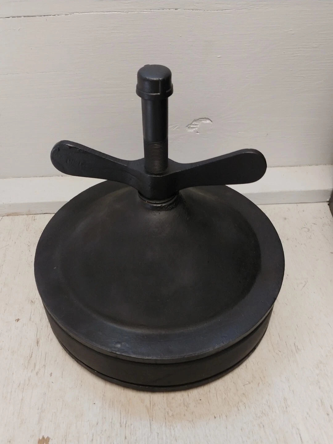 Heavy 16" Mechanical Bypass Pipe Plug Black Iron Rubber