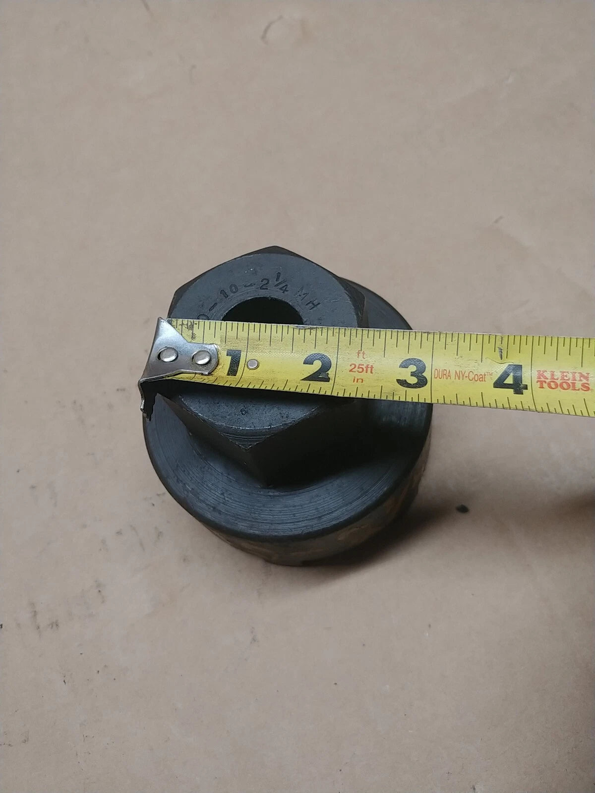Castellated Standard Bolt Thru Socket 10 - 2-1/4 N6600-10-2-1/4