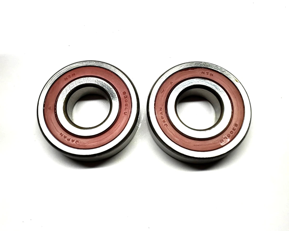LOT 2 PCS NTN 6306 Bearing 6306LU Made in Japan
