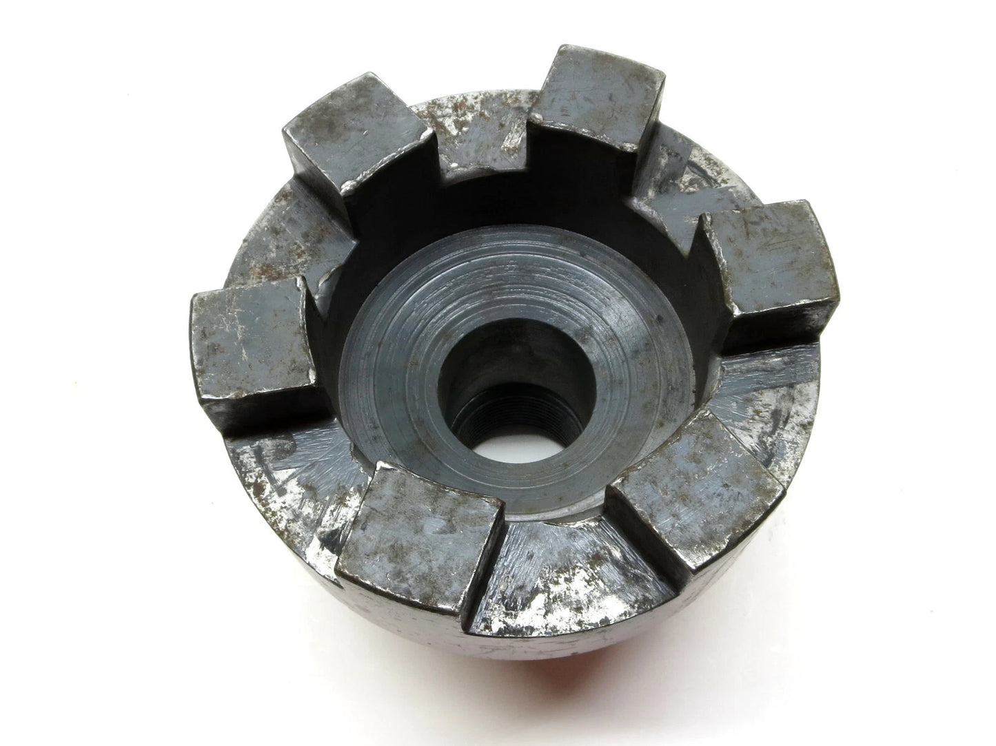 5 in. Castellated Wrench Bolt Thru Socket 4-1/2 &amp; 3 in. Drive Custom Specialty